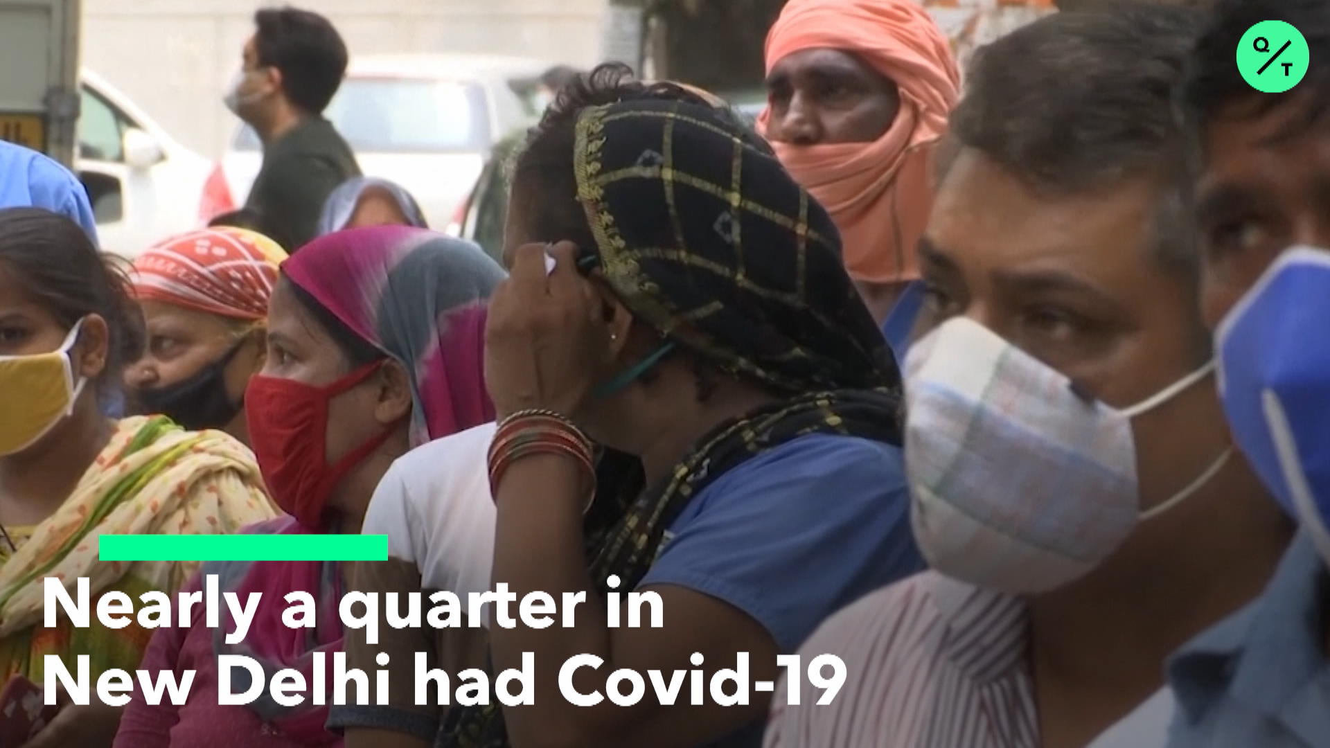 Watch Nearly 1 In 4 In New Delhi Had Covid-19 - Bloomberg