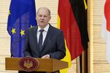 German Chancellor Olaf Scholz Visits Japan