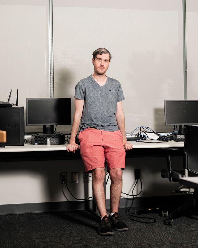 Alex Rymer, 32, information technology student