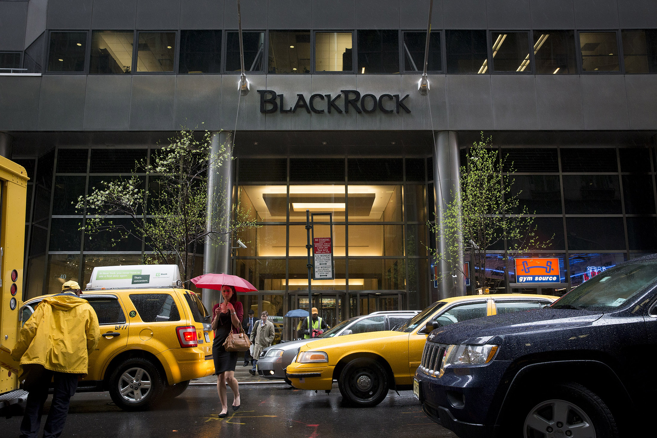 The BlackRock offices in New York.
