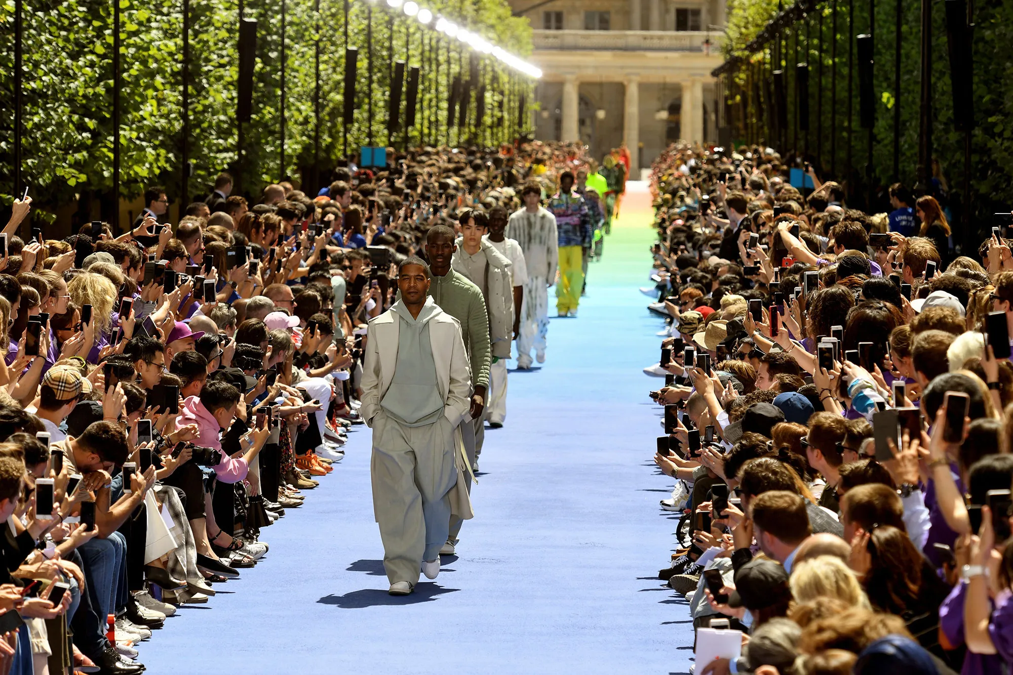Louis Vuitton Menswear show in Paris on June 21.