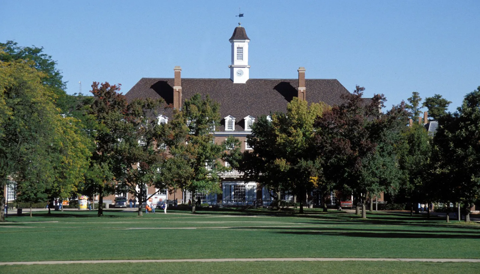 The Illini Union Building at the University of Illinois in Champaign, Illinois.
