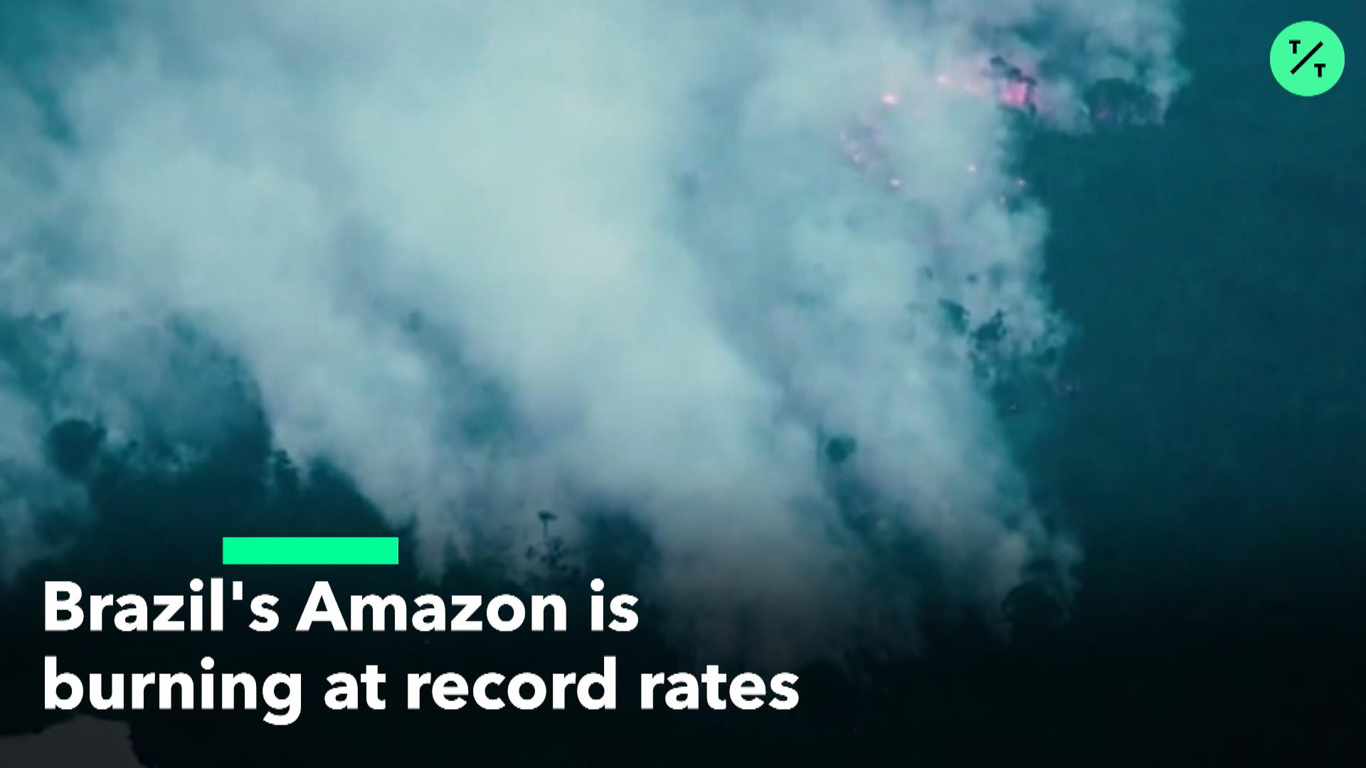 Watch The Amazon Is Burning at Record Rates Bloomberg