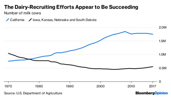 Devin Nunes Isn’t the Only Dairy Farmer Souring On California