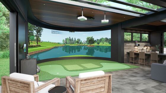 No Caddy Required: Homeowners Are Driving Demand for Golf Simulators