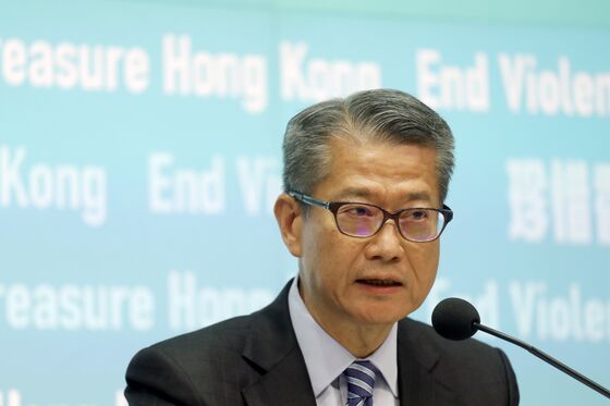 Hong Kong Economy May Shrink This Year, Financial Secretary Says