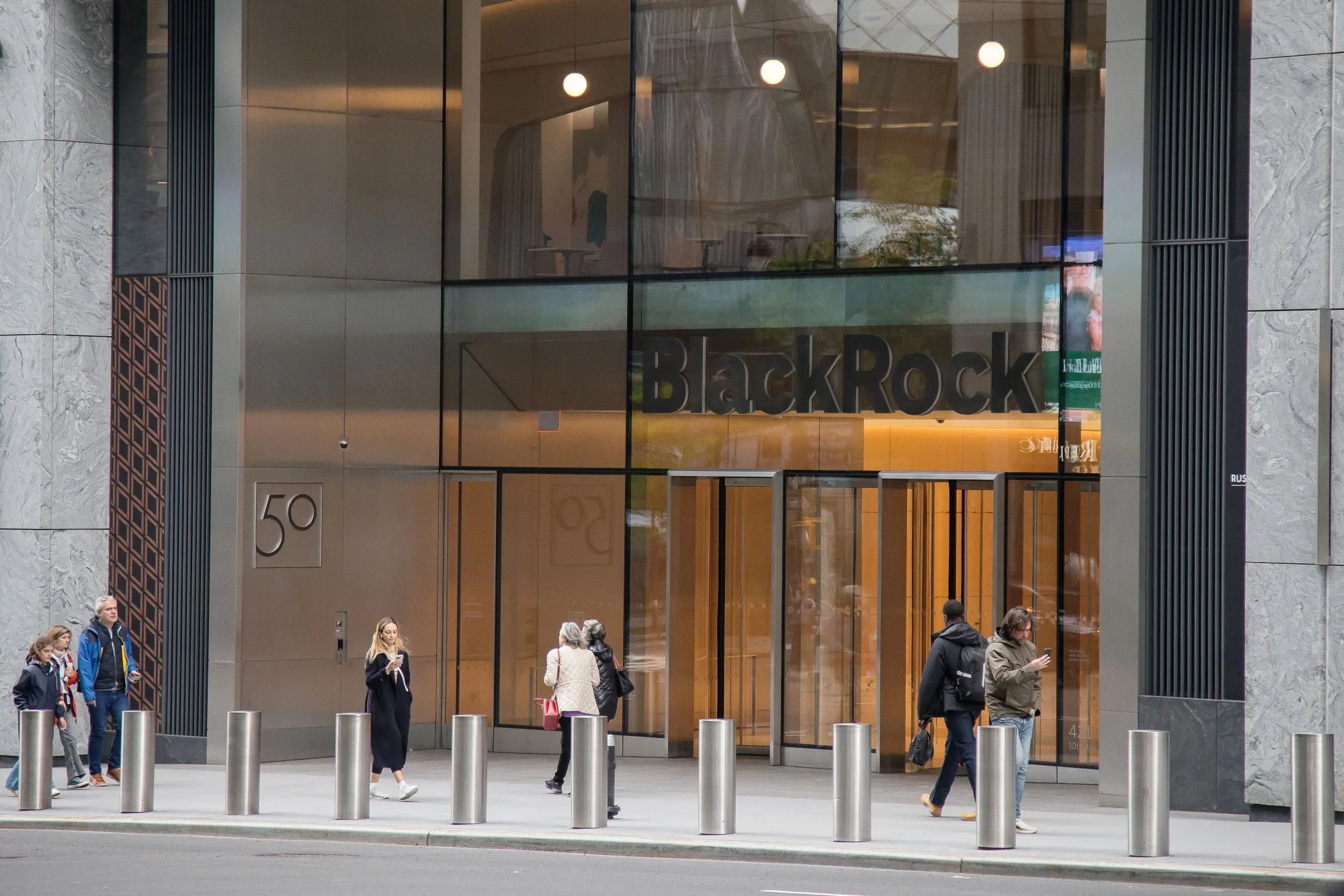 BlackRock headquarters in New York.