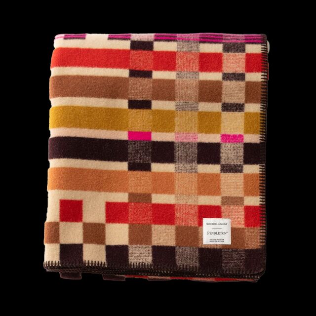 Schoolhouse x Pendleton Canebrake Wool Blanket