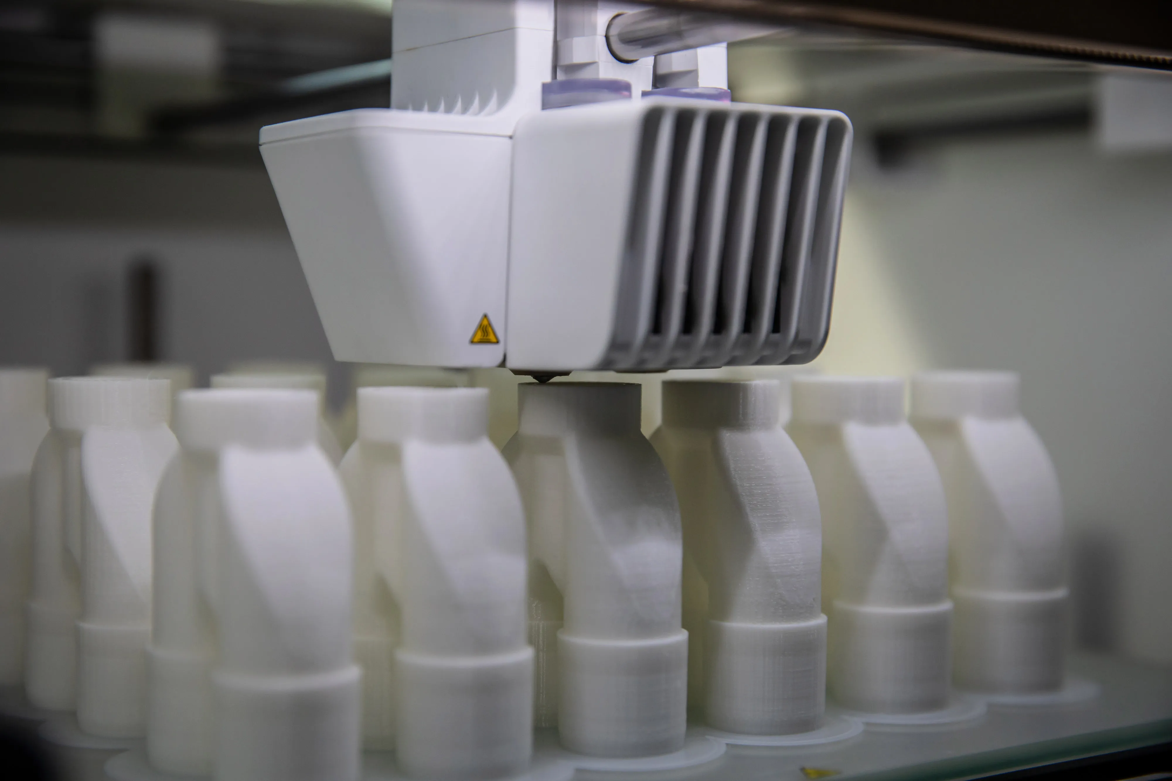 3D printers are being used to make everything from respirators, above, to nasal swabs and face shields.