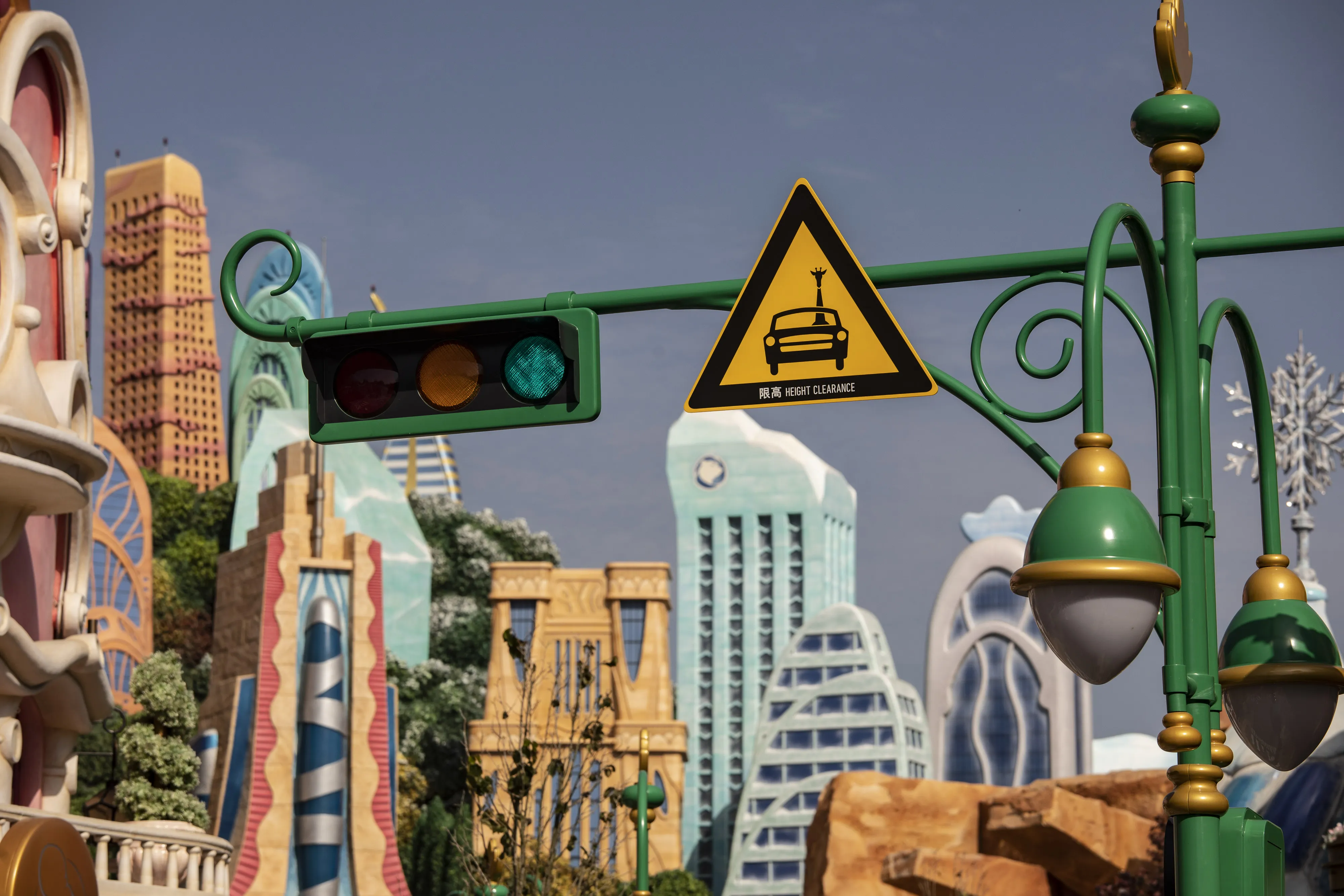 The Zootopia themed land at the Shanghai Disneyland Resort on Nov. 29.