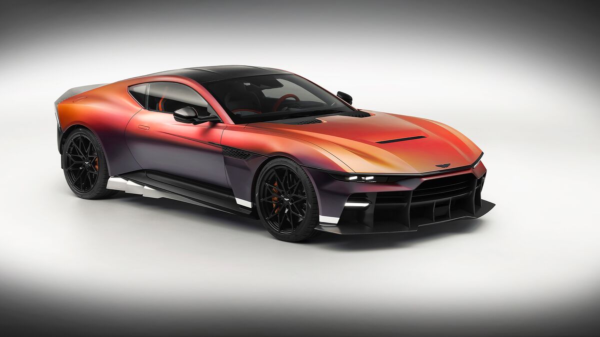 Photo: Bloomberg.com Aston Martin Unveils Valen Supercar With 838-HP V12 Engine
