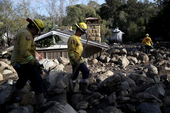 California Threats Jump from Fires to Flooding in Wet Season
