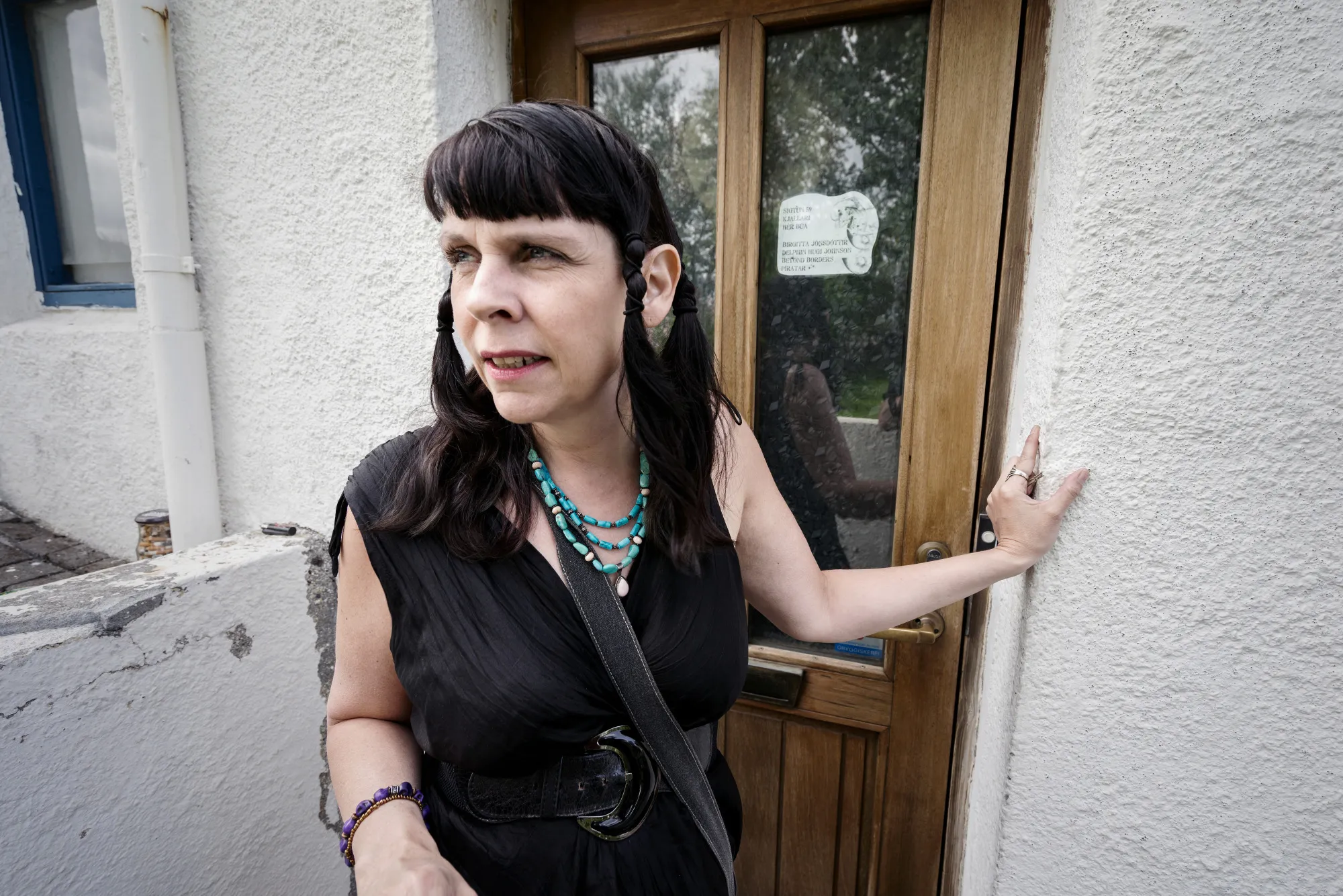 Birgitta Jonsdottir. Photographer: Giles Clarke/Getty Images
