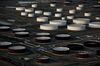 Oil storage tanks in Cushing, Oklahoma.