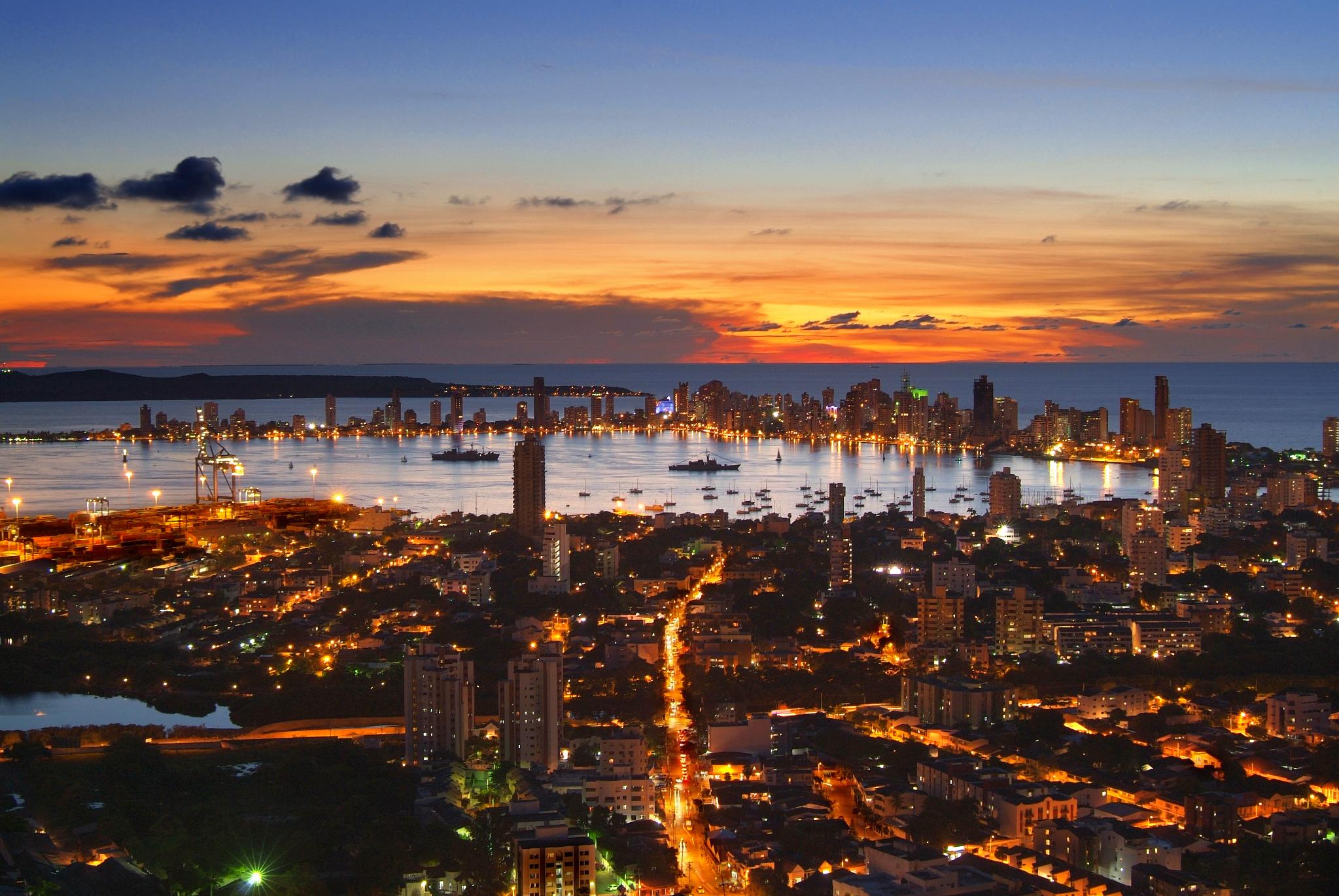 Cartagena Bay.
