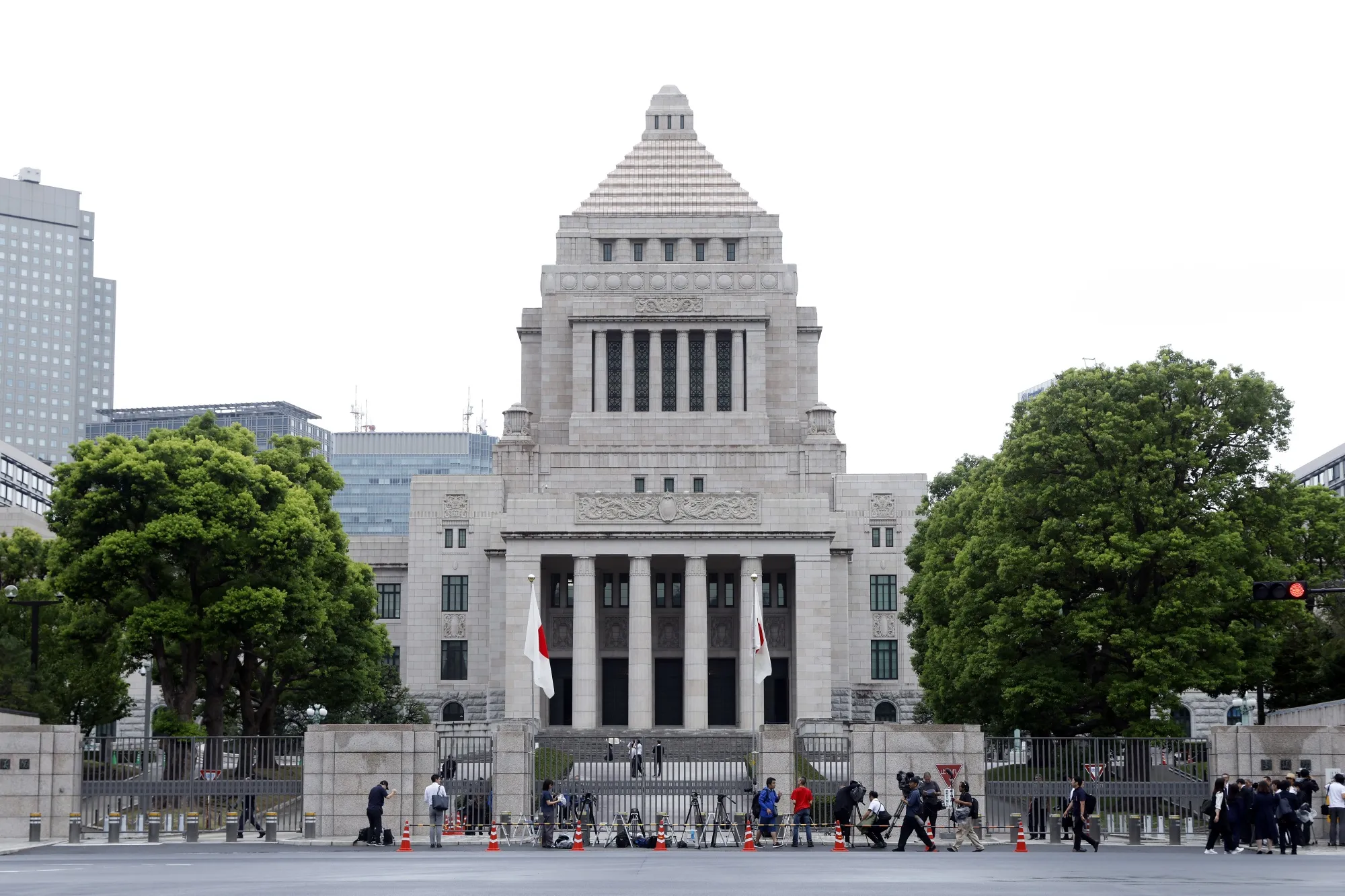 The National Diet building in Tokyo