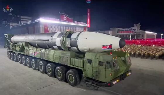 Kim Jong Un Shows Off New ICBM Built During Talks With Trump