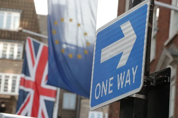 One way, uphill, bumpy road ahead.
