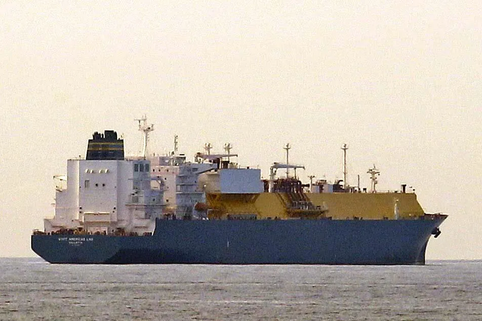 The&nbsp;Vivit Americas LNG vessel.