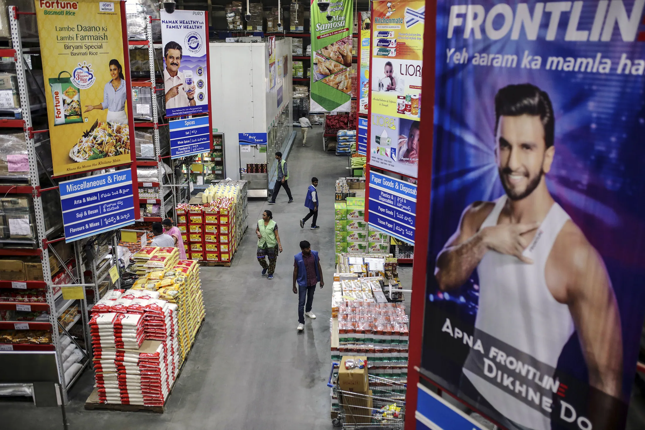 Walmart’s Best Price Modern Wholesale store in Hyderabad, India.