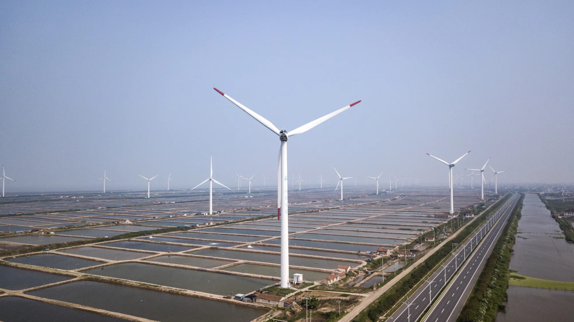 China Huaneng Group Windfarm in Eastern China 