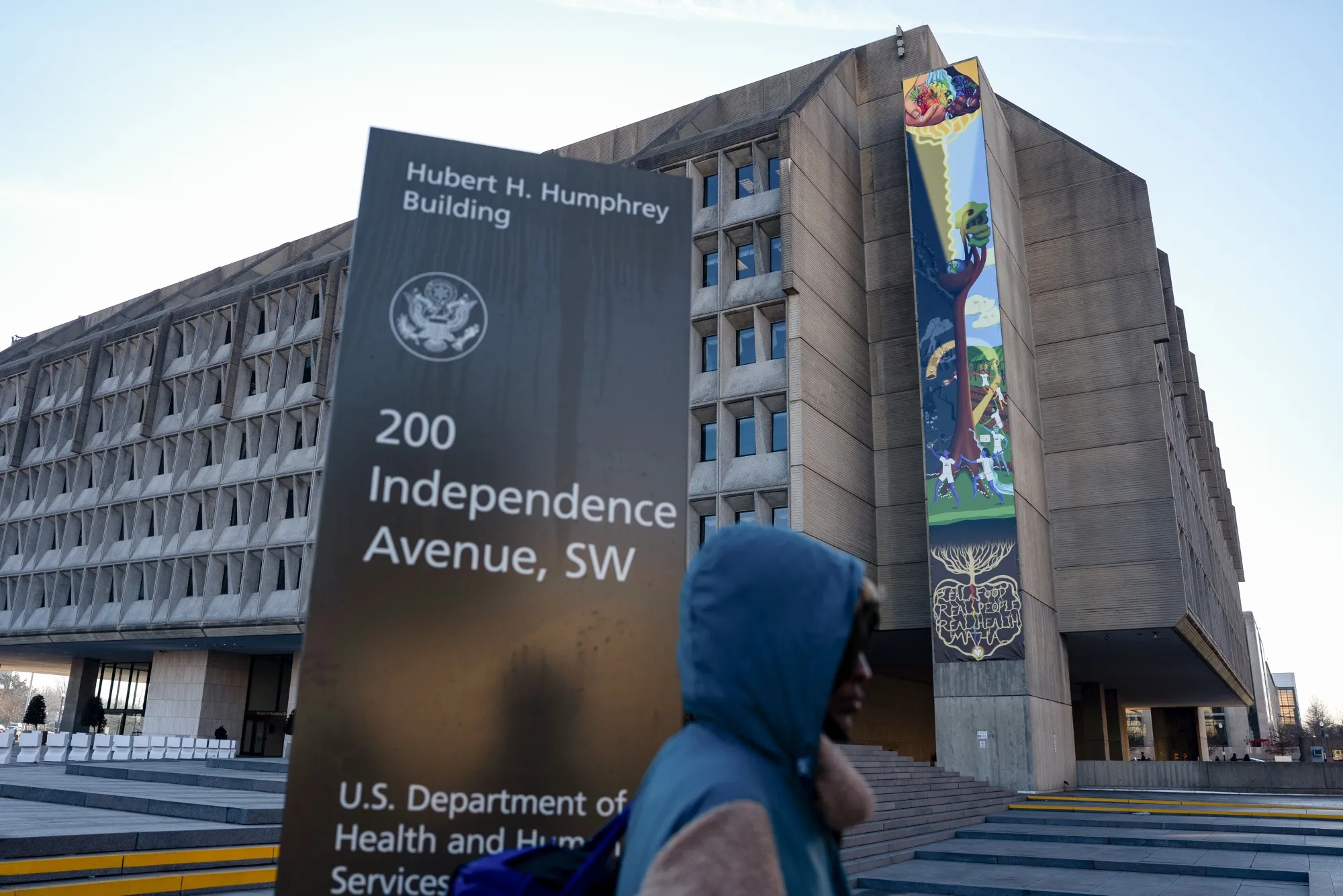 The Health and Human Services (HHS) headquarters in Washington.