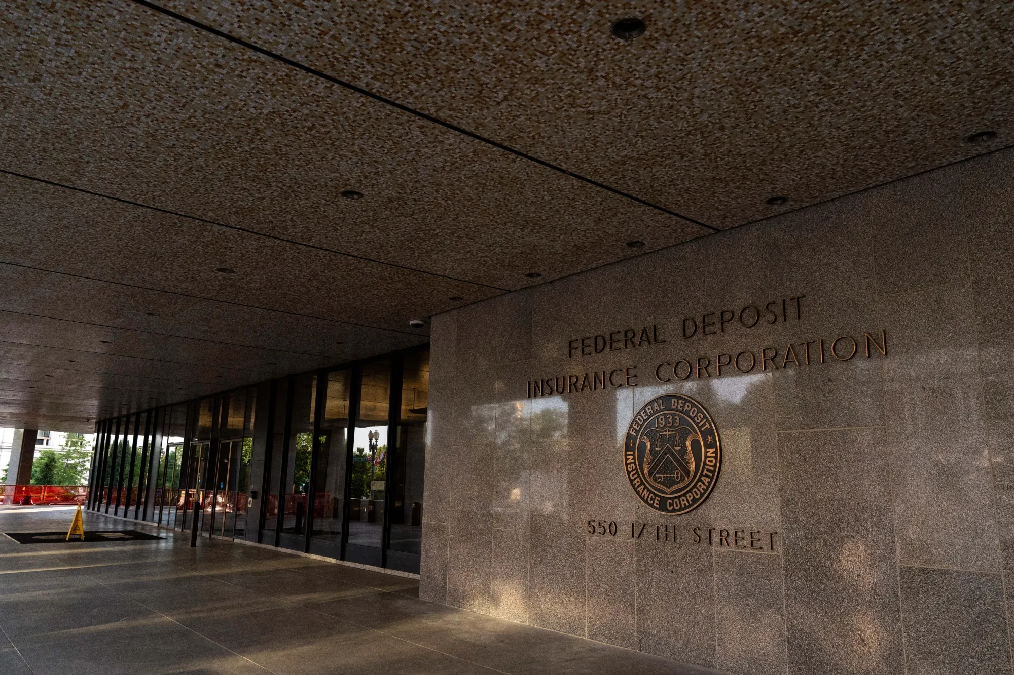 The Federal Deposit Insurance Corp. headquarters in Washington.