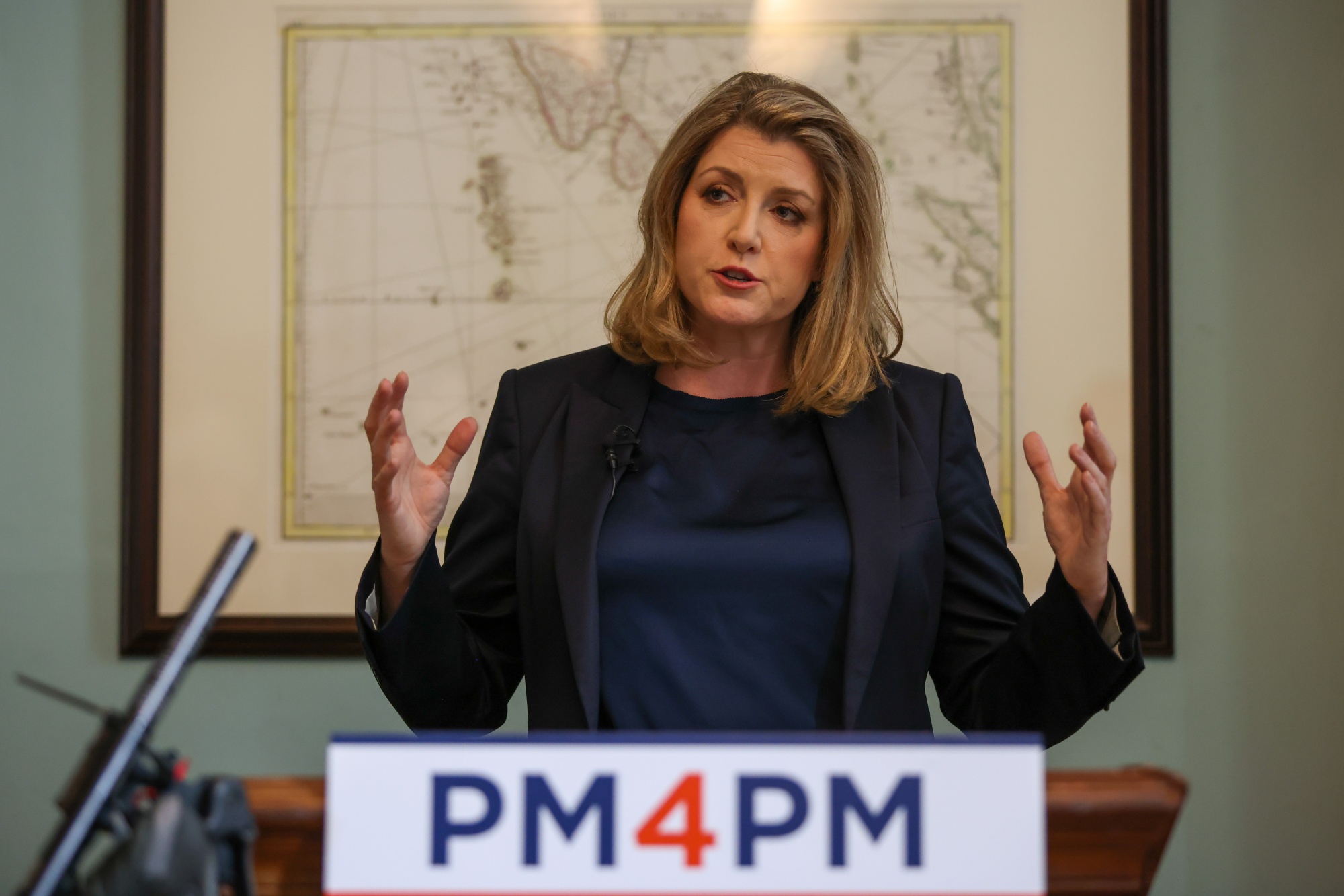 UK Tory Members Favor Mordaunt in Leadership Race, Poll Shows - Bloomberg