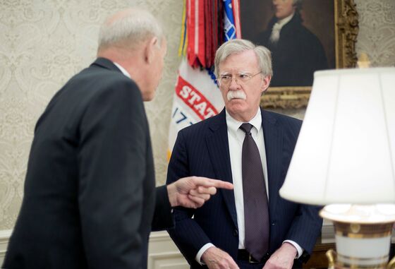 Kelly, Bolton Get in Profane Shouting Match Outside the Oval Office