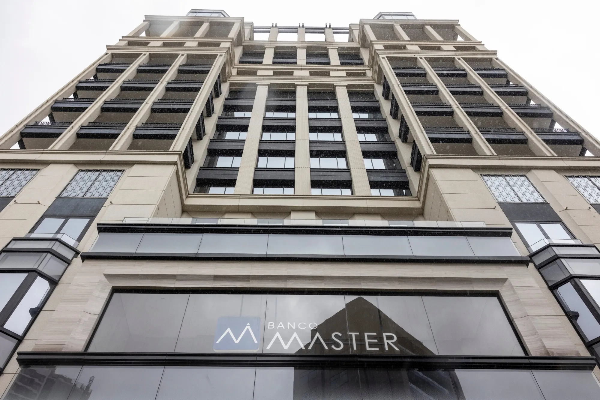 The Banco Master headquarters in Sao Paulo.
