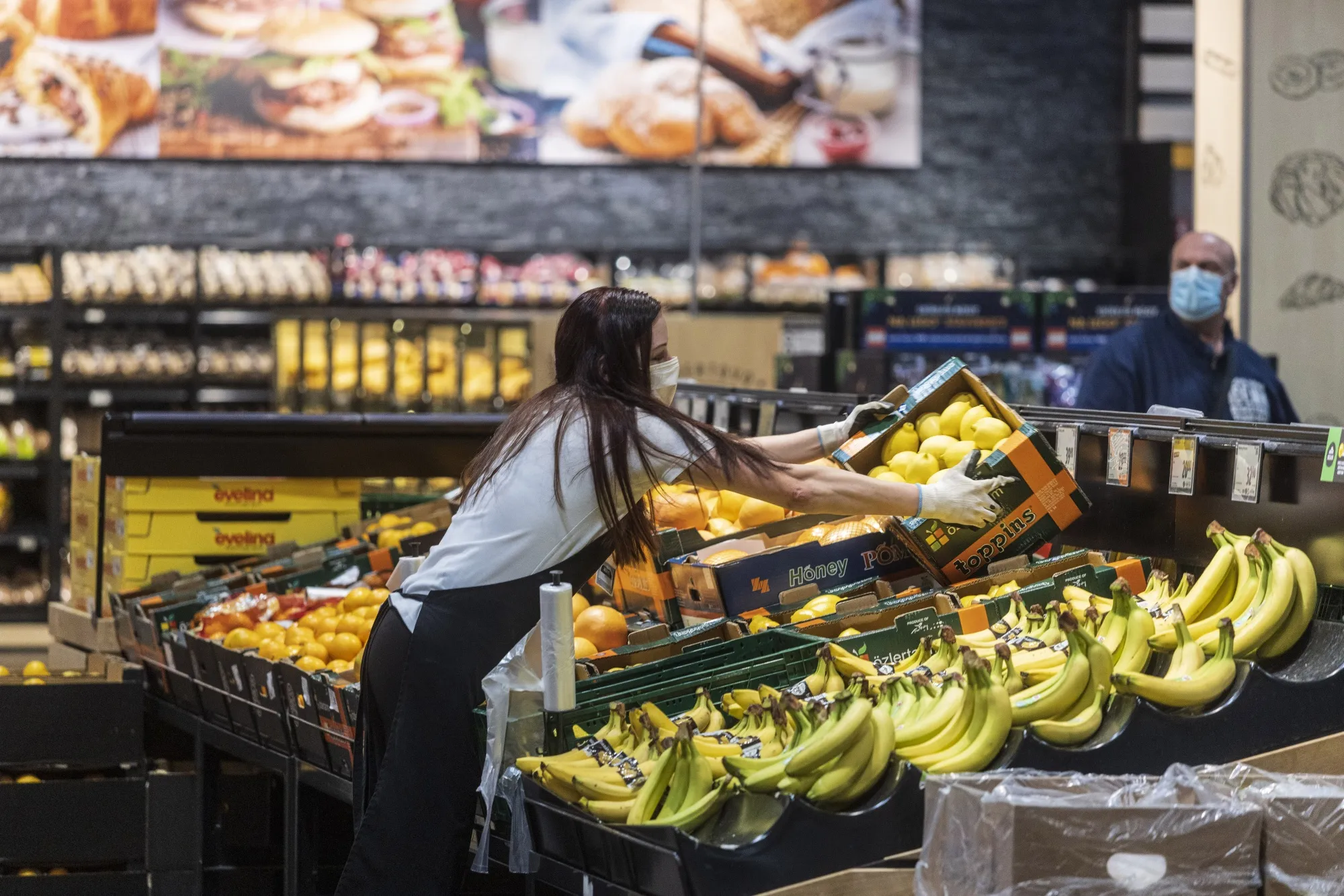 Albert Ceska Republika sro Supermarket as Czech Inflation Hits Record High