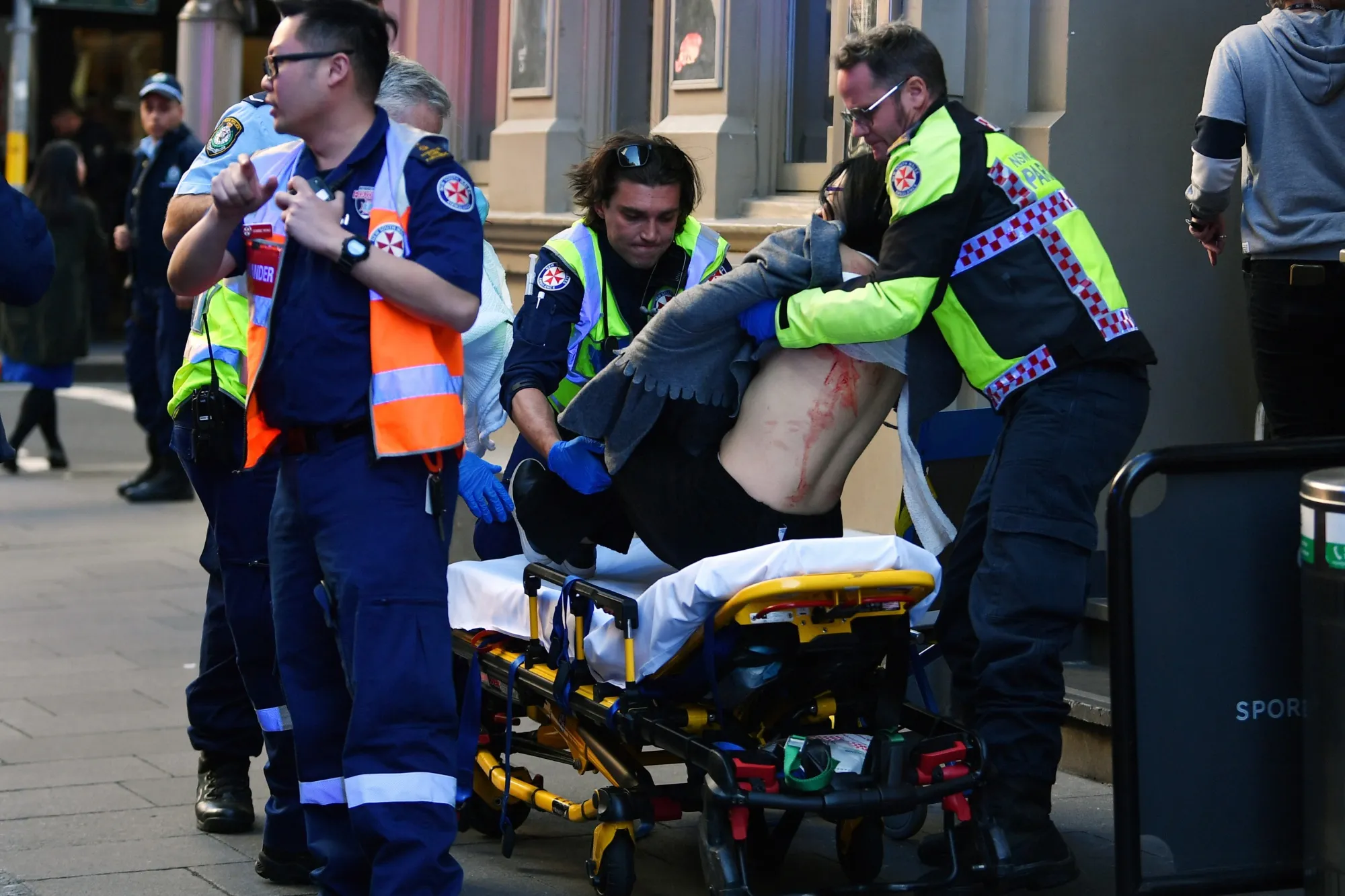 Australia Police Arrest Man After Alleged Stabbing in Sydney CBD ...