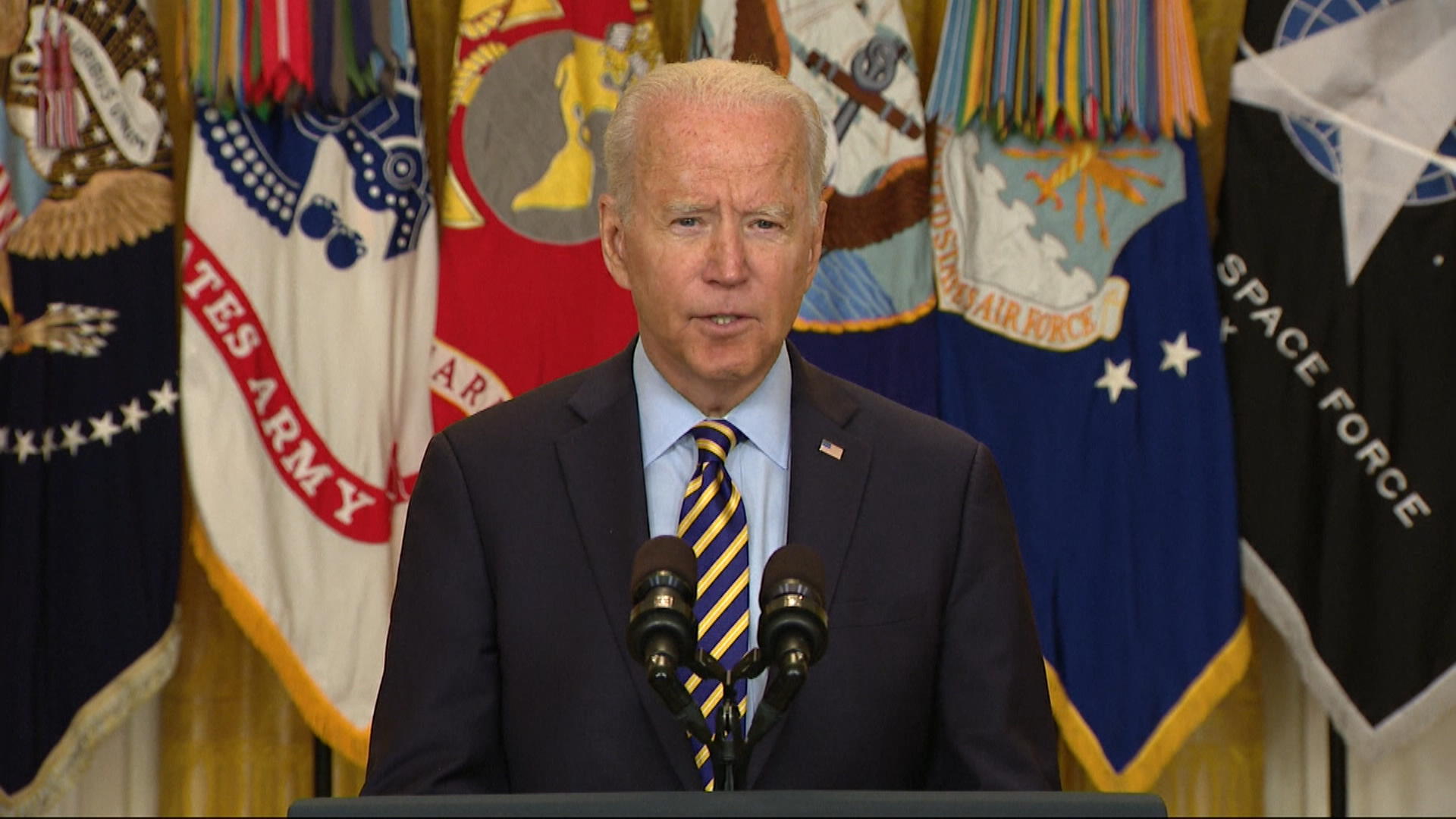 Biden Defends Withdrawal From Afghanistan As Taliban Makes Gains Bloomberg