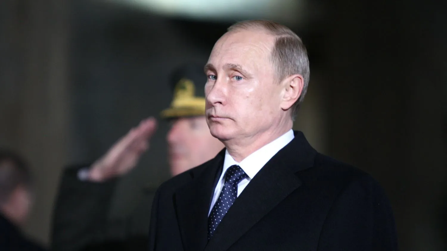 Russian President Vladimir Putin visits Anitkabir, the mausoleum of Turkey's founder Mustafa Kemal Ataturk, on December 1, 2014 in Ankara during his official one-day visit to Turkey. AFP PHOTO/STRINGER (Photo credit should read -/AFP/Getty Images)

