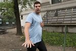 Billy McFarland leaves federal court after his arraignment, on July 1, 2017, in New York.
