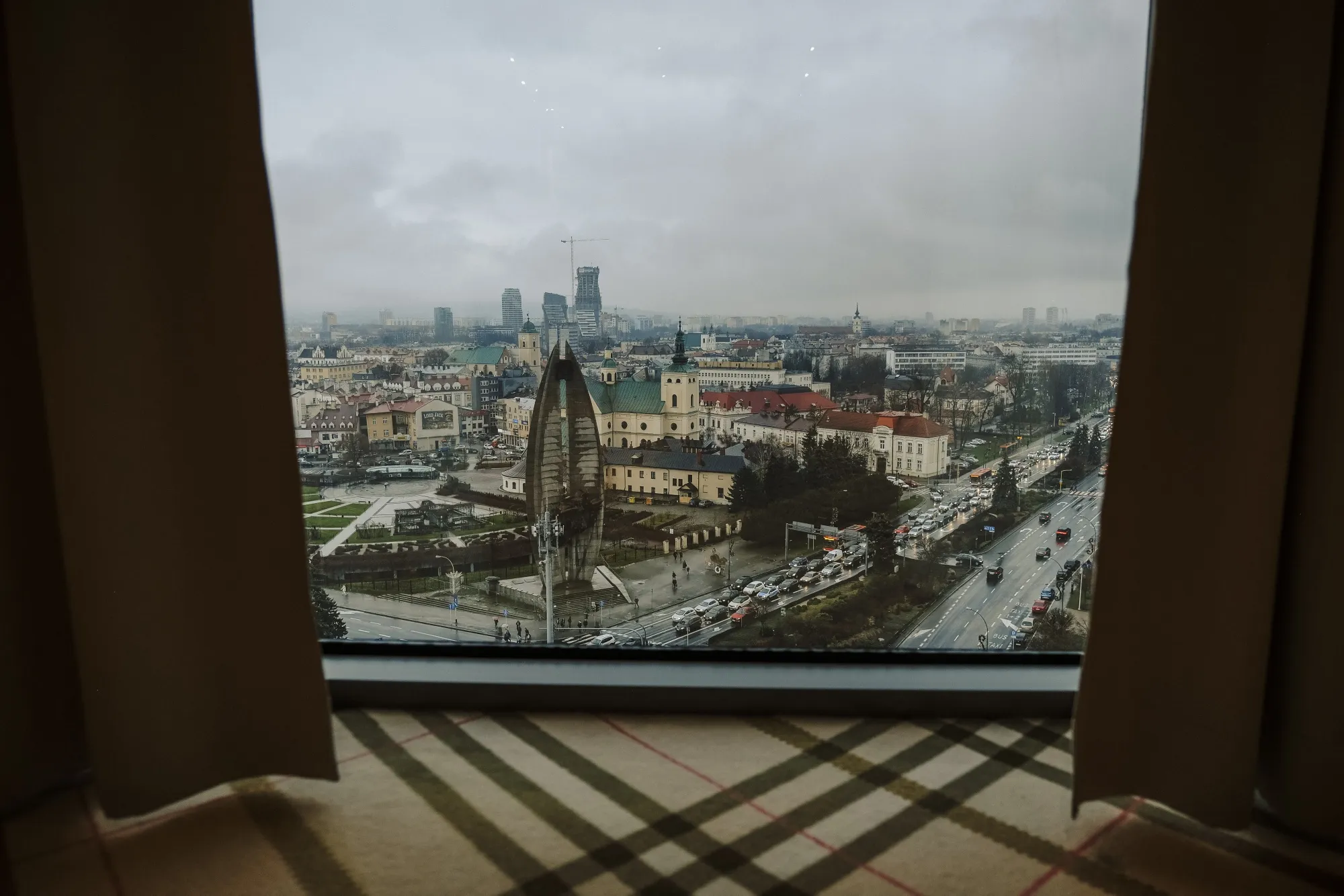 The city of Rzeszow in southeastern Poland.