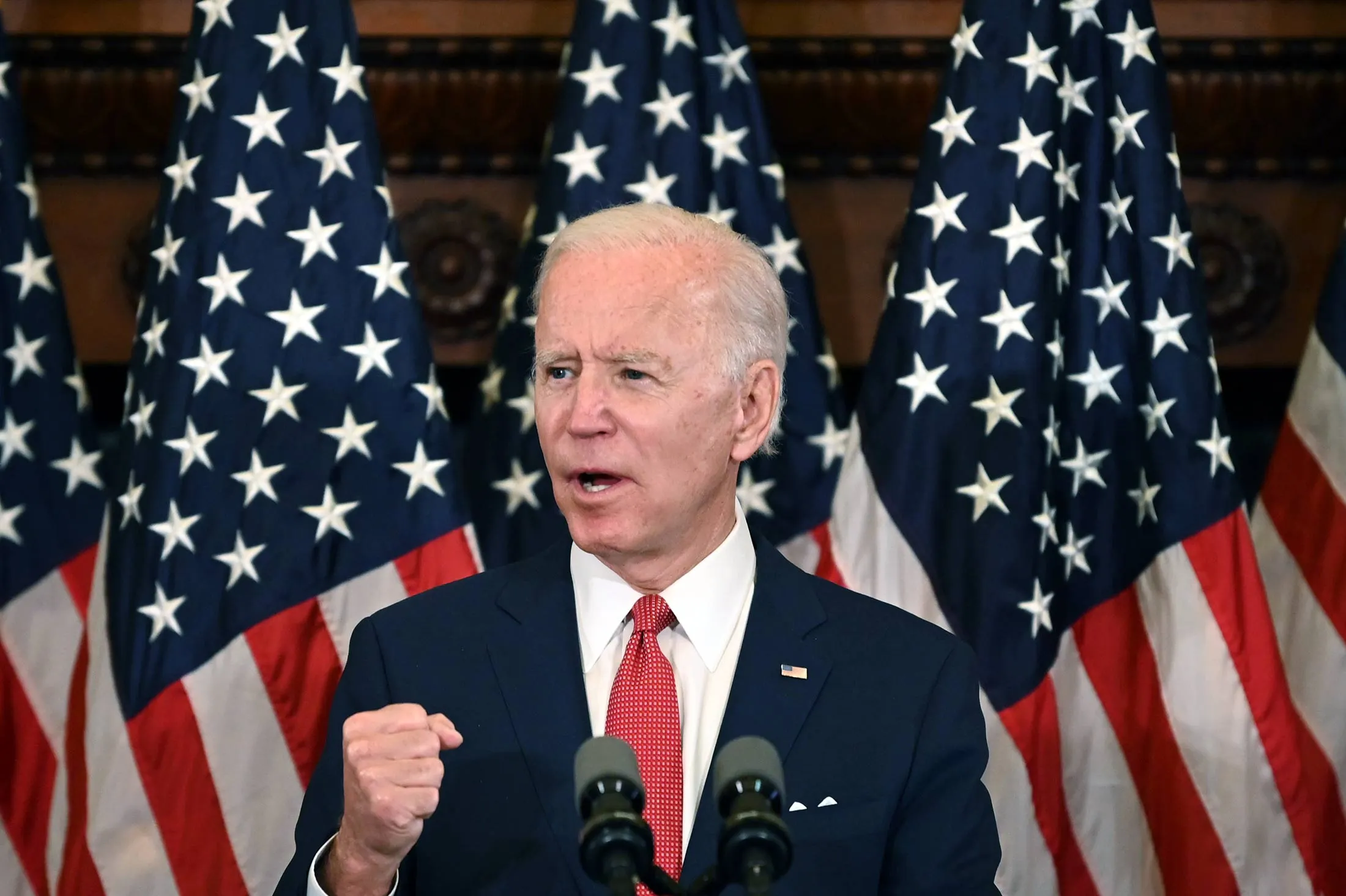 Joe Biden speaks&nbsp;in Philadelphia, Penn. on June 2.