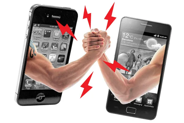 Apple vs. Samsung: The Cage Match Begins