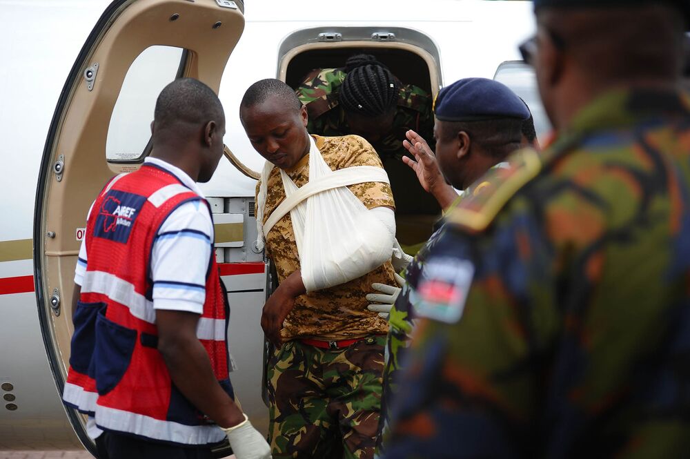 Kenya Jets Target Militants After Group Says 100 Soldiers Killed Bloomberg
