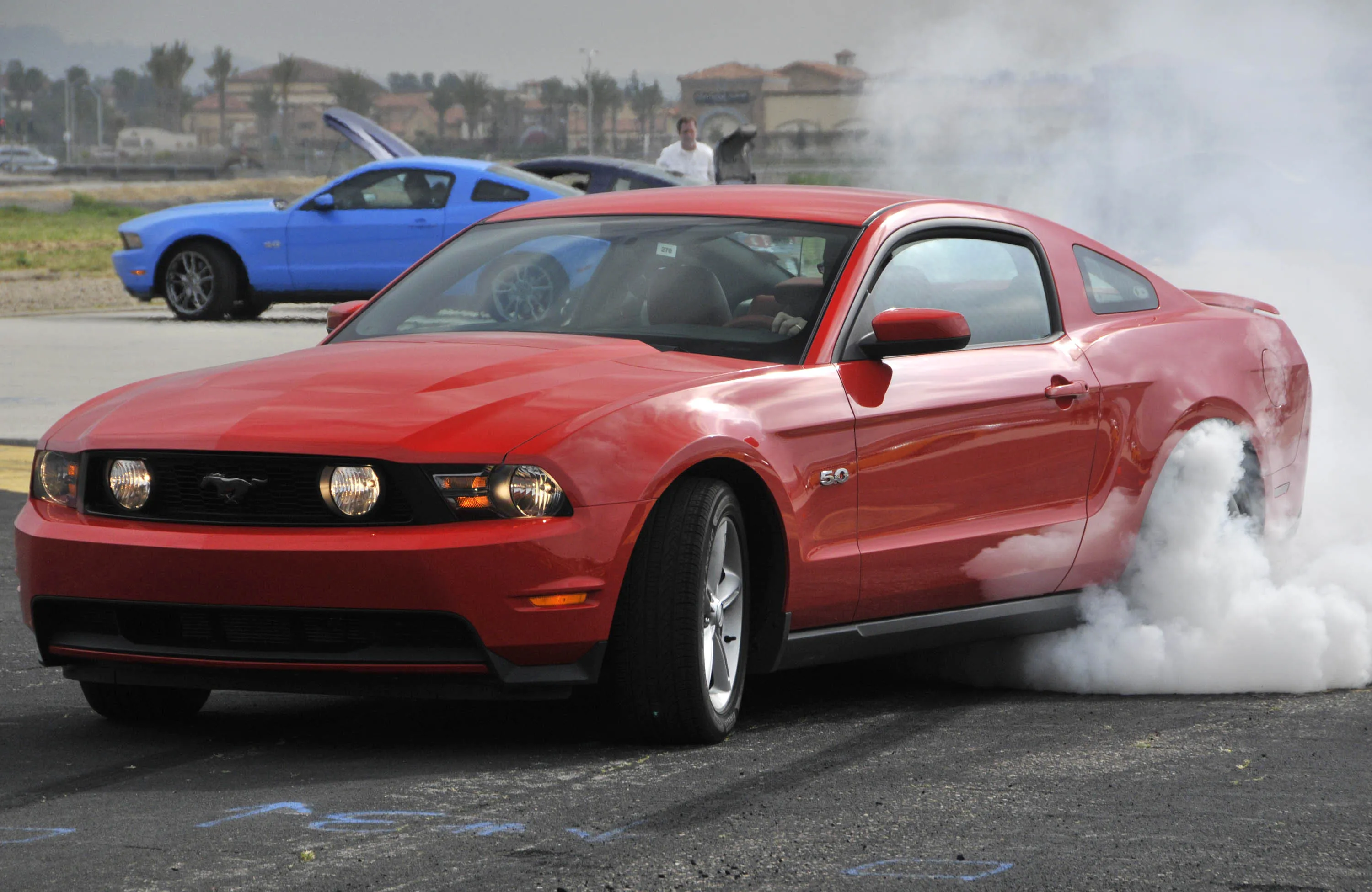 Ever tried turning a corner in a muscle car?