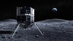 An artist rendering of ispace Inc.’s Mission 1 lander on the lunar surface.