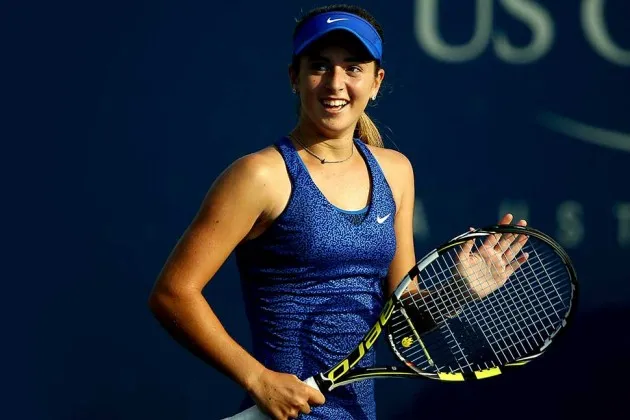 Bellis at the 2014 U.S. Open in New York