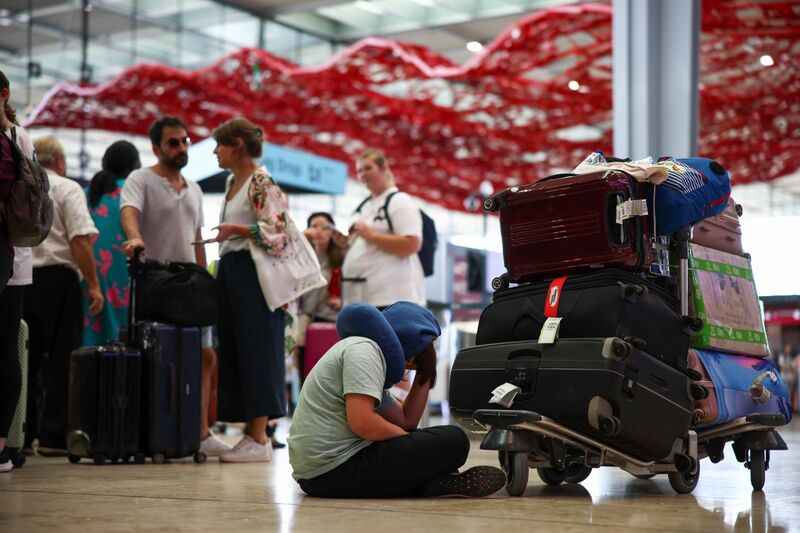 Microsoft Outages Impacts Travelers At Berlin Brandenburg Airport