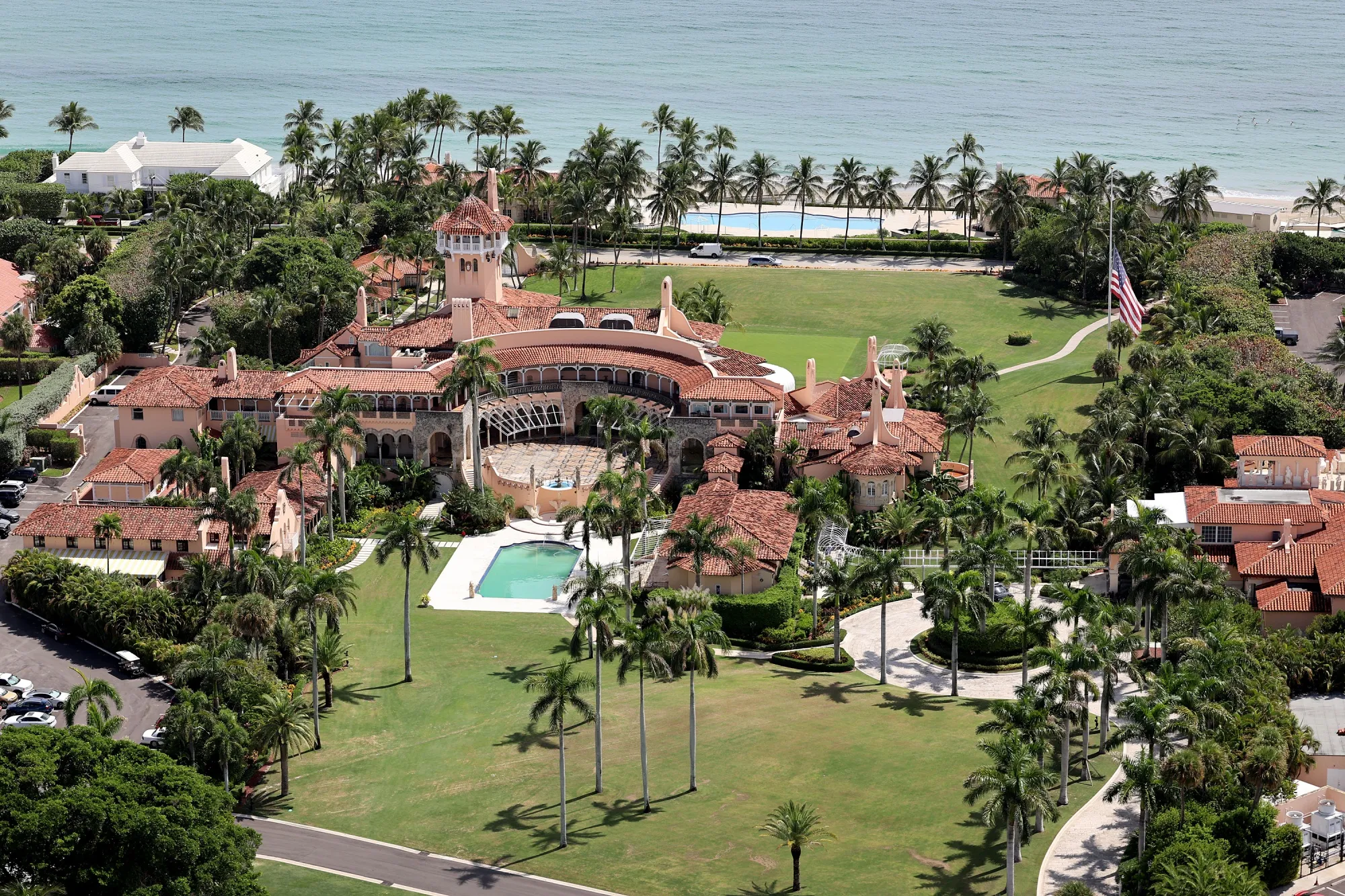Donald Trump's Mar-a-Lago estate in Palm Beach, Florida.&nbsp;