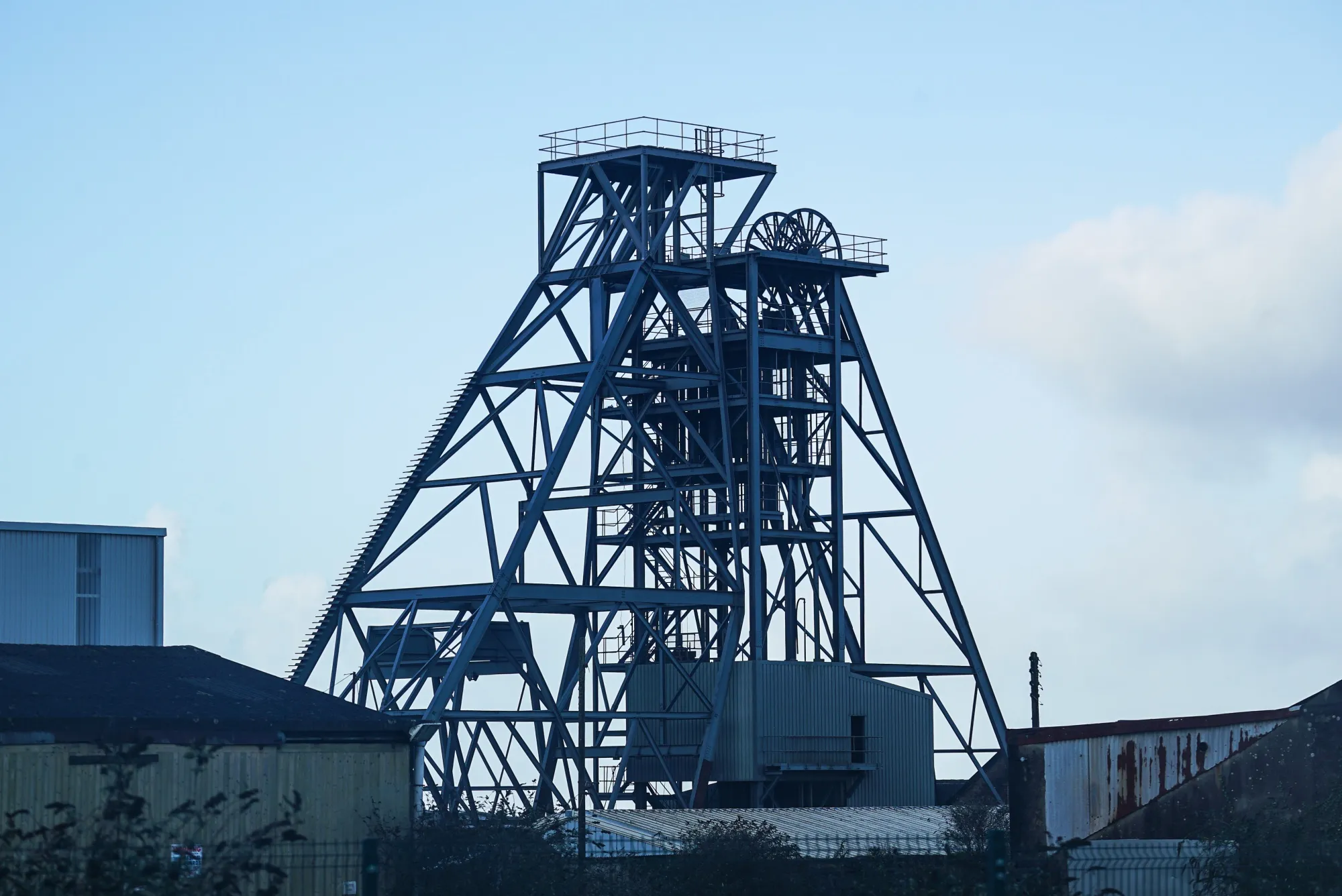 South Crofty mine in Redruth, UK.