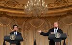 安倍首相とトランプ大統領