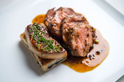 Filet de Veau Façon Rossini, or veal with foie gras.