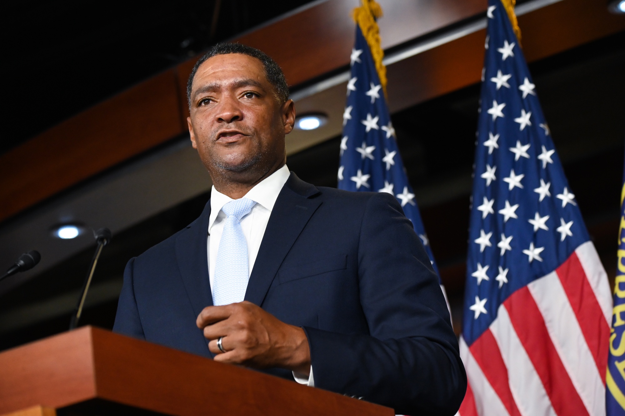 Top Biden Aide Cedric Richmond Leaving White House for DNC - Bloomberg