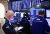 Traders At The New York Stock Exchange As US Stocks Slump 