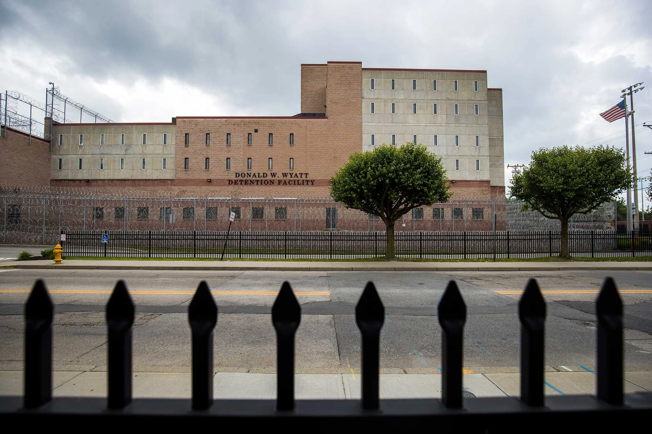 The prison at the Donald W. Wyatt Detention Facility in Central Falls, R.I.